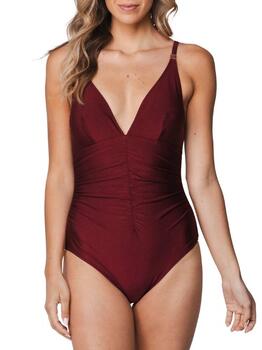 Pastunette Badmode Rouge Foncé Maillot de Bain