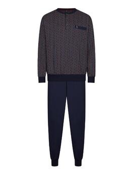 Robson Heren Bleu Marine Pyjama