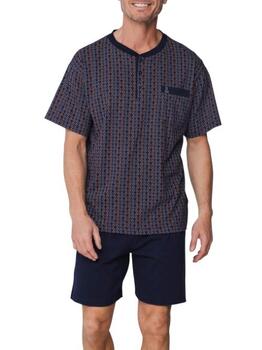 Robson Heren Bleu Marine Shortama