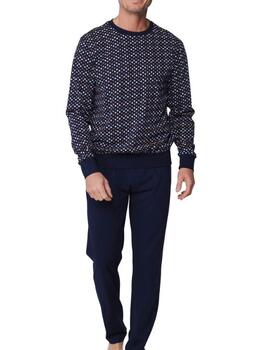 Pastunette Heren Bleu Marine Pyjama