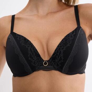 Triomphe Comfort Allure Noir Soutien-Gorge Rembourré