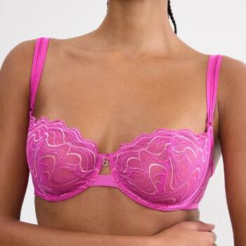 Triomphe Palina Waves of Glow Plum Soutien-gorge sans forme
