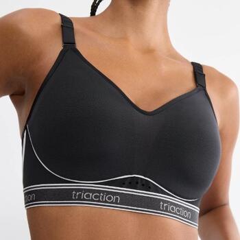 Triomphe Triaction Cardio Breeze Noir Soutien-Gorge de Sport
