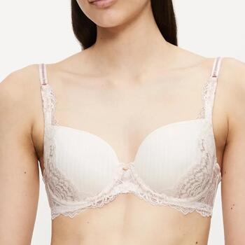 Triomphe Wild Peony Florale Blanc Soutien-Gorge Rembourré