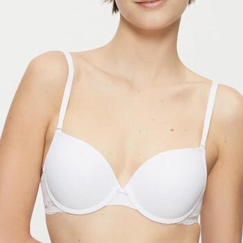 Triomphe Lovely Micro Blanc Soutien-Gorge Rembourré