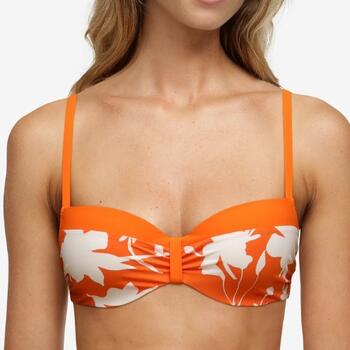 Chantelle Maillots de Bain Tropical Orange Haut de Bikini Préformé