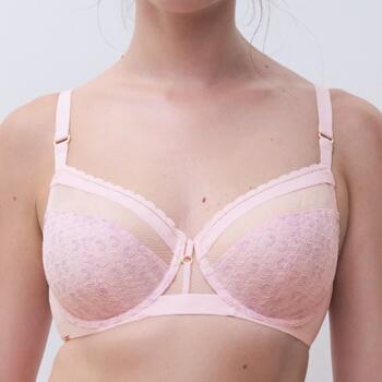 Chantelle Monogram Rose Soutien-gorge sans forme