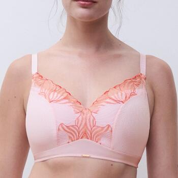 Chantelle Legend Rose Soutien-Gorge sans Armatures en Dentelle