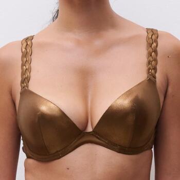 Chantelle Maillots de Bain Shaman Bronze Bikinitop Push Up