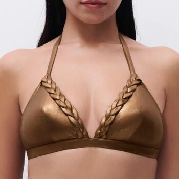 Chantelle Maillots de Bain Shaman Bronze Soutien-Gorge Bikini Corbeille
