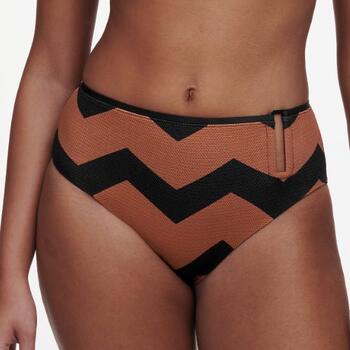 Chantelle Maillots de Bain Totem Marron Slip de Bikini