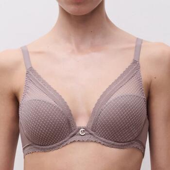 Chantelle Romance Taupe Soutien-Gorge Rembourré