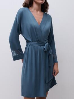 Femilet Lingerie de Nuit Josie Jeans Bleu Kimono