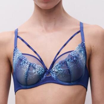 Chantelle Spice Bleu Marine Soutien-gorge sans forme