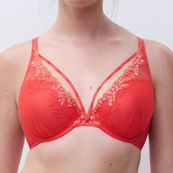 Chantelle Spice Rouge Soutien-Gorge Push Up