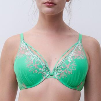 Chantelle Spice Vert Soutien-Gorge Push Up