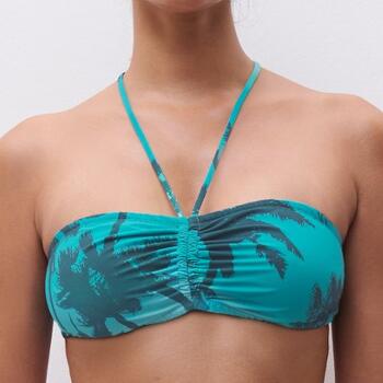 Chantelle Maillots de Bain Easy Pop Bleu Soutien-Gorge Bikini Corbeille