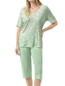 Mey Nachtmode Daisy Delight Vert Pyjama