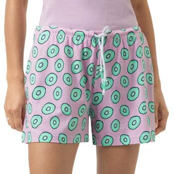 Mey Nachtmode Flashy Fruits Rose Pantalon de Pyjama