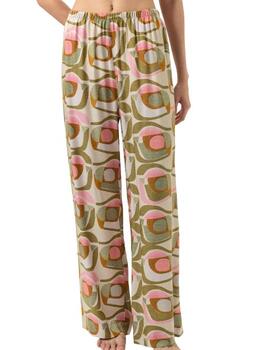 Mey Nachtmode Nostalgic Geo Crème Pantalon de Pyjama