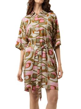 Mey Nachtmode Nostalgic Geo Crème Chemise de nuit
