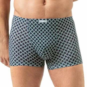 Mey Heren Curves Bleu Marine Boxer en Coton