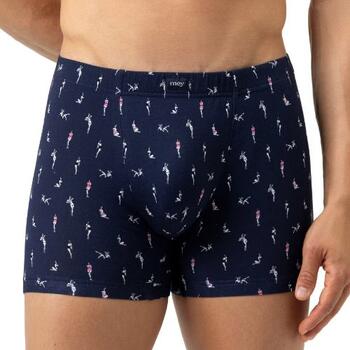 Mey Heren Pin Up Doll Bleu Marine Boxer en Coton