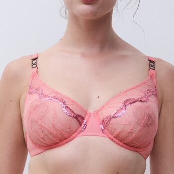 Chantelle Xtravagant Rose Soutien-gorge sans forme