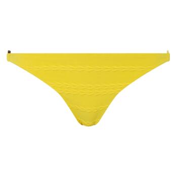 Chantelle Maillots de Bain Texture Jaune Slip de Bikini