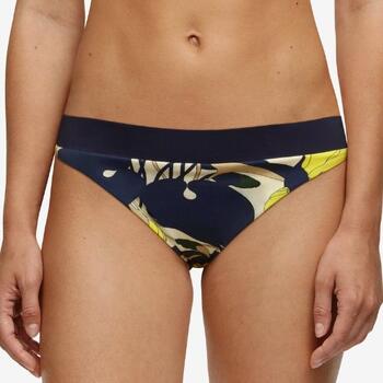 Chantelle Maillots de Bain Flowers Bleu Slip de Bikini