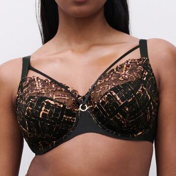 Chantelle Graphic Support Noir Soutien-Gorge Rembourré