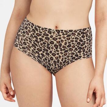 Chantelle SoftStretch Marron/Print Haut Slip