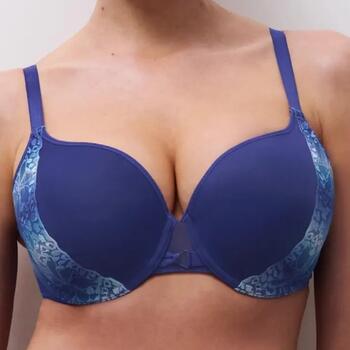 Chantelle Pulp Spice Bleu marine Soutien-Gorge Rembourré