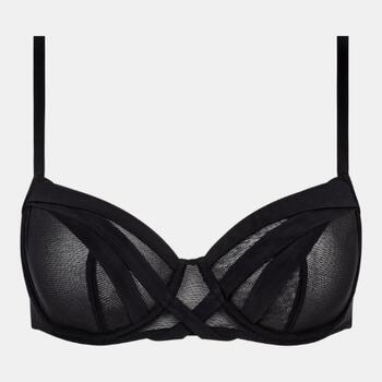Chantelle X Scarlet Noir Soutien-gorge sans forme