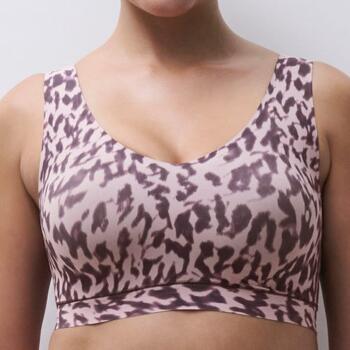 Chantelle SoftStretch Rose Soutien-Gorge sans Armatures en Dentelle