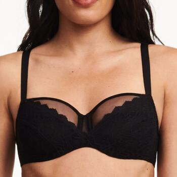 Chantelle EasyFeel Floral Touch Noir Soutien-gorge sans forme