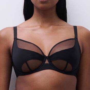 Chantelle Pulp Edge Noir Soutien-gorge sans forme