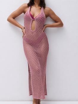 Chantelle Pulp Metallic Rose Robe de plage