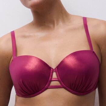 Chantelle Pulp Metallic Violet Haut de Bikini Préformé