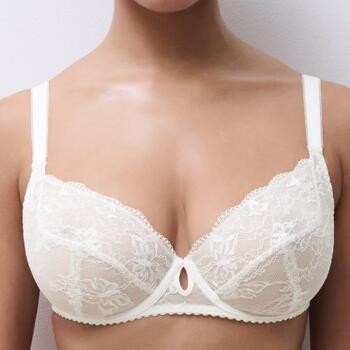 Chantelle Pulp Kiss Blanc Soutien-gorge sans forme