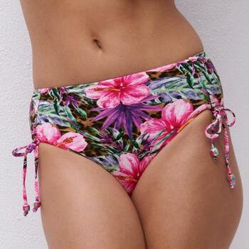 Chantelle Maillots de Bain Easy Pop Rose/Print Slip de Bikini