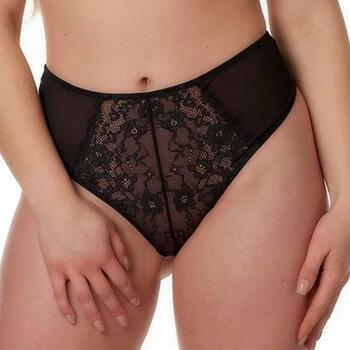 After Eden D-Cup & Up NF BO Noir Culotte String
