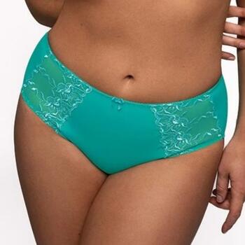 Elbrina Embroid Turquoise Slip