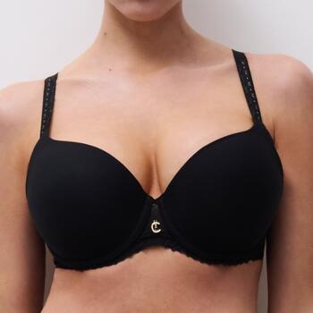 Chantelle New Romance Noir Soutien-Gorge Rembourré