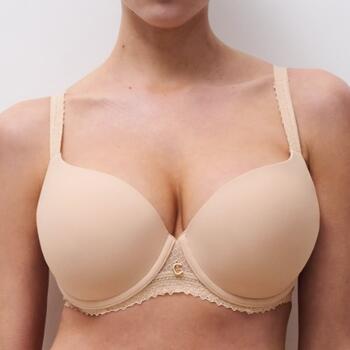 Chantelle New Romance Beige Soutien-Gorge Rembourré