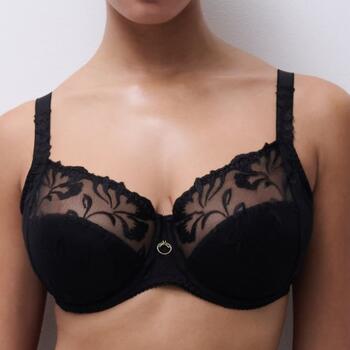 Chantelle Majestic Noir Soutien-gorge sans forme