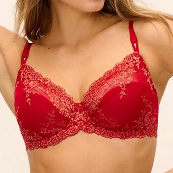 Wacoal Lingerie Embrace Lace Grandalia Red/Or rose Soutien-gorge sans forme