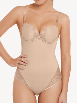 Lisca Ivonne Marron Corselet