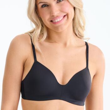 Lisca Tia Noir Soutien-Gorge sans Armatures en Dentelle