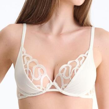 Lisca Shiny Secret Blanc Cassé Soutien-gorge sans forme